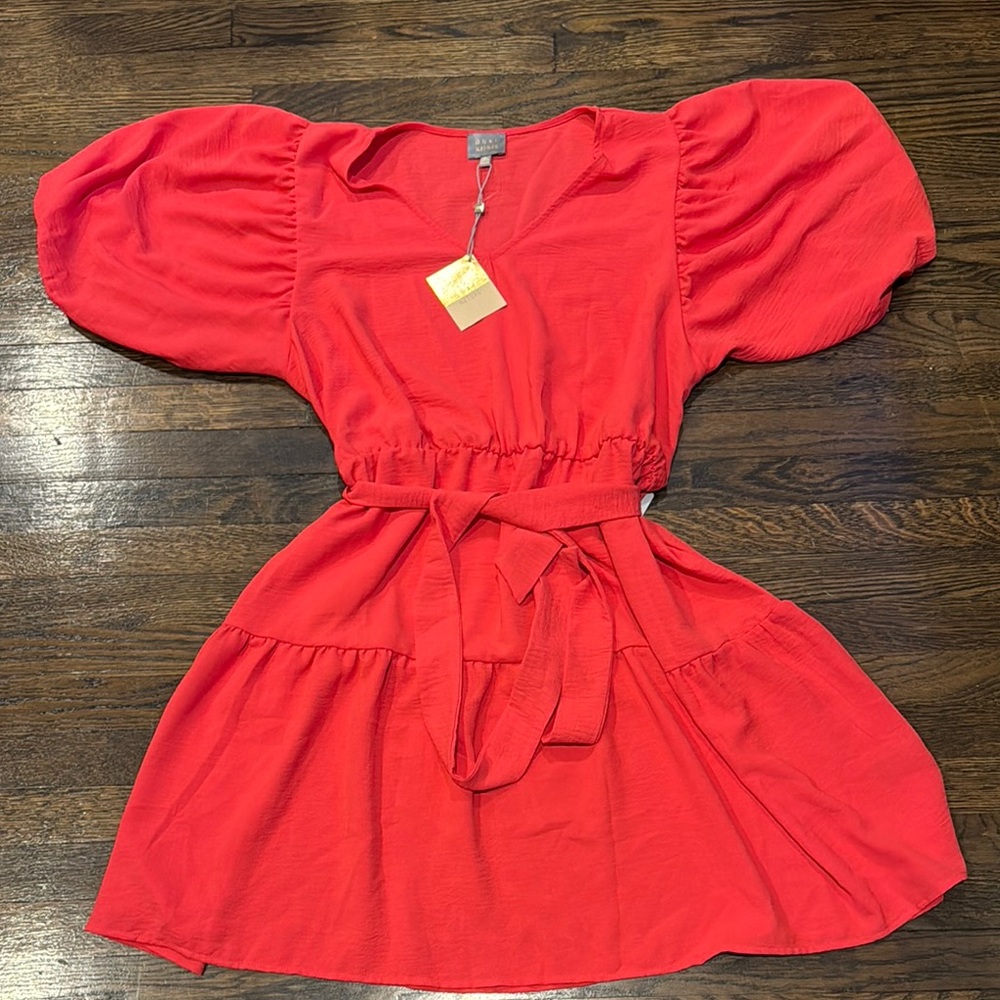 Beautiful coral dress